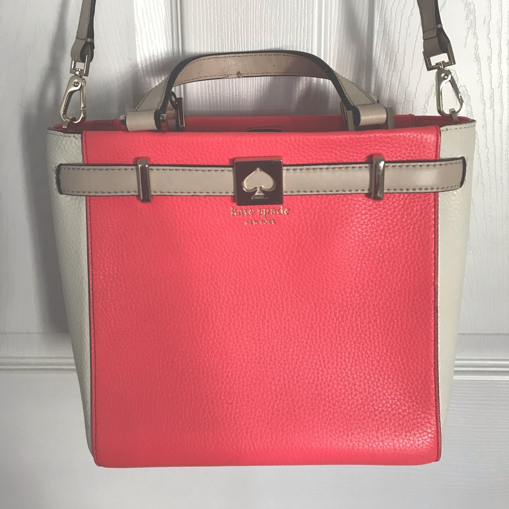 Kate Spade Tri-Color Satchel